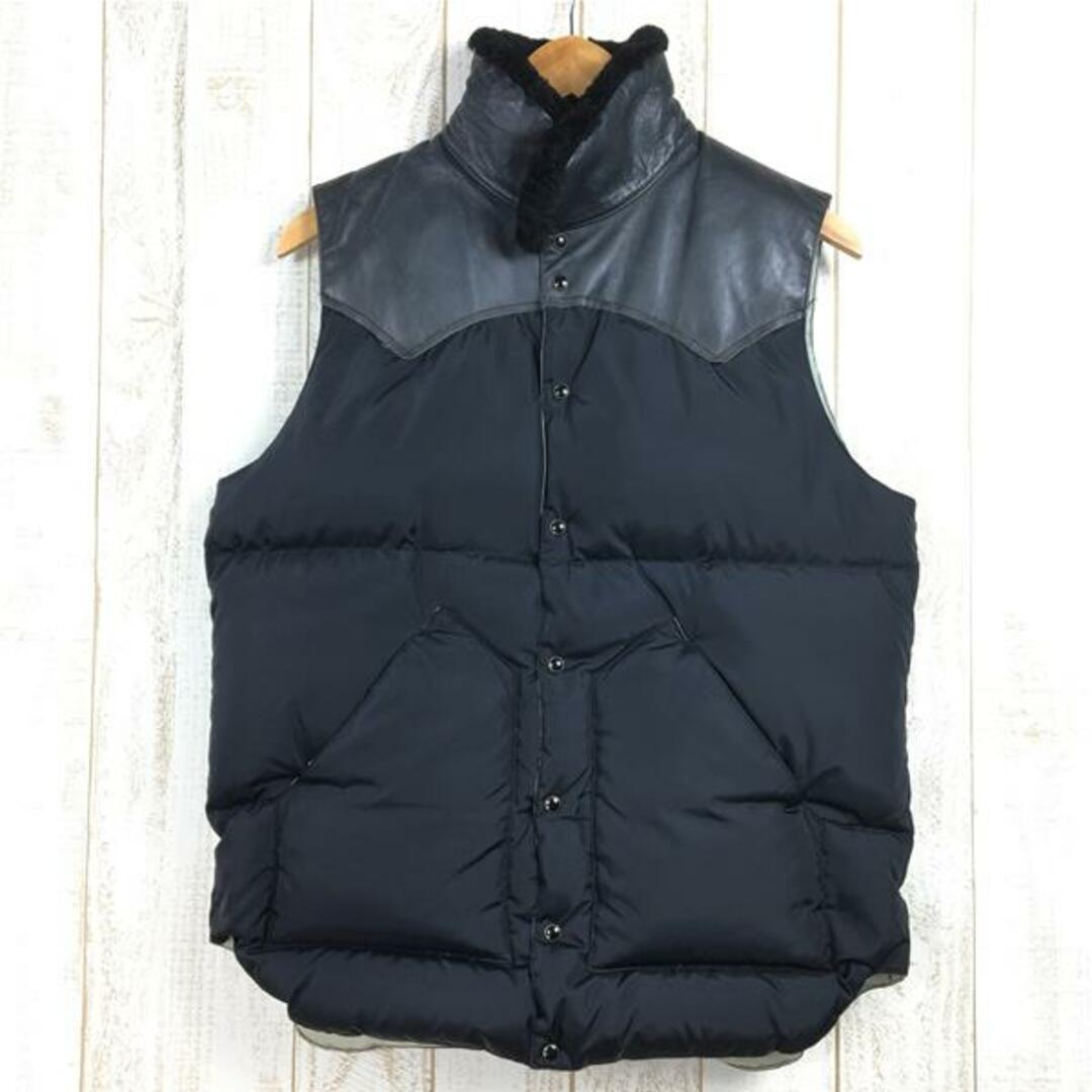 カラーMENs 40  ロッキーマウンテンフェザーベッド クリスティーベスト Christy Vest ダウンベスト 入手困難 ROCKY MOUNTAIN FEATHERBED 450-422-02 ブラック系