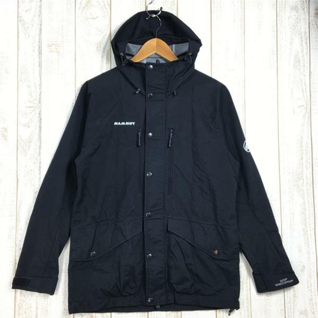 Mammut(マムート)のMENs XS  マムート ウィンドストッパー ユーティリティ フーデッド ジャケット WS UTILITY Hooded Jacket フーディ MAMMUT 1010-23880 ブラック系 メンズのメンズ その他(その他)の商品写真