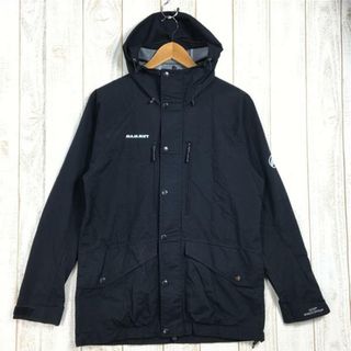 マムート(Mammut)のMENs XS  マムート ウィンドストッパー ユーティリティ フーデッド ジャケット WS UTILITY Hooded Jacket フーディ MAMMUT 1010-23880 ブラック系(その他)