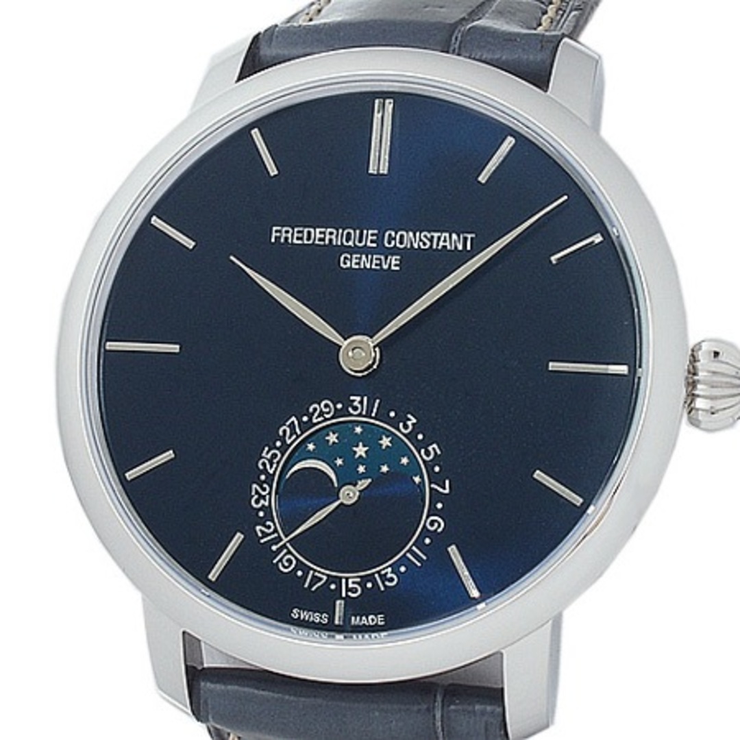 FREDERIQUE CONSTANT(フレデリックコンスタント)のフレデリックコンスタント FREDERIQUE CONSTANT スリムライン ムーンフェイズ マニュファクチュール FC-705N4S6 展示未使用品 メンズの時計(腕時計(アナログ))の商品写真