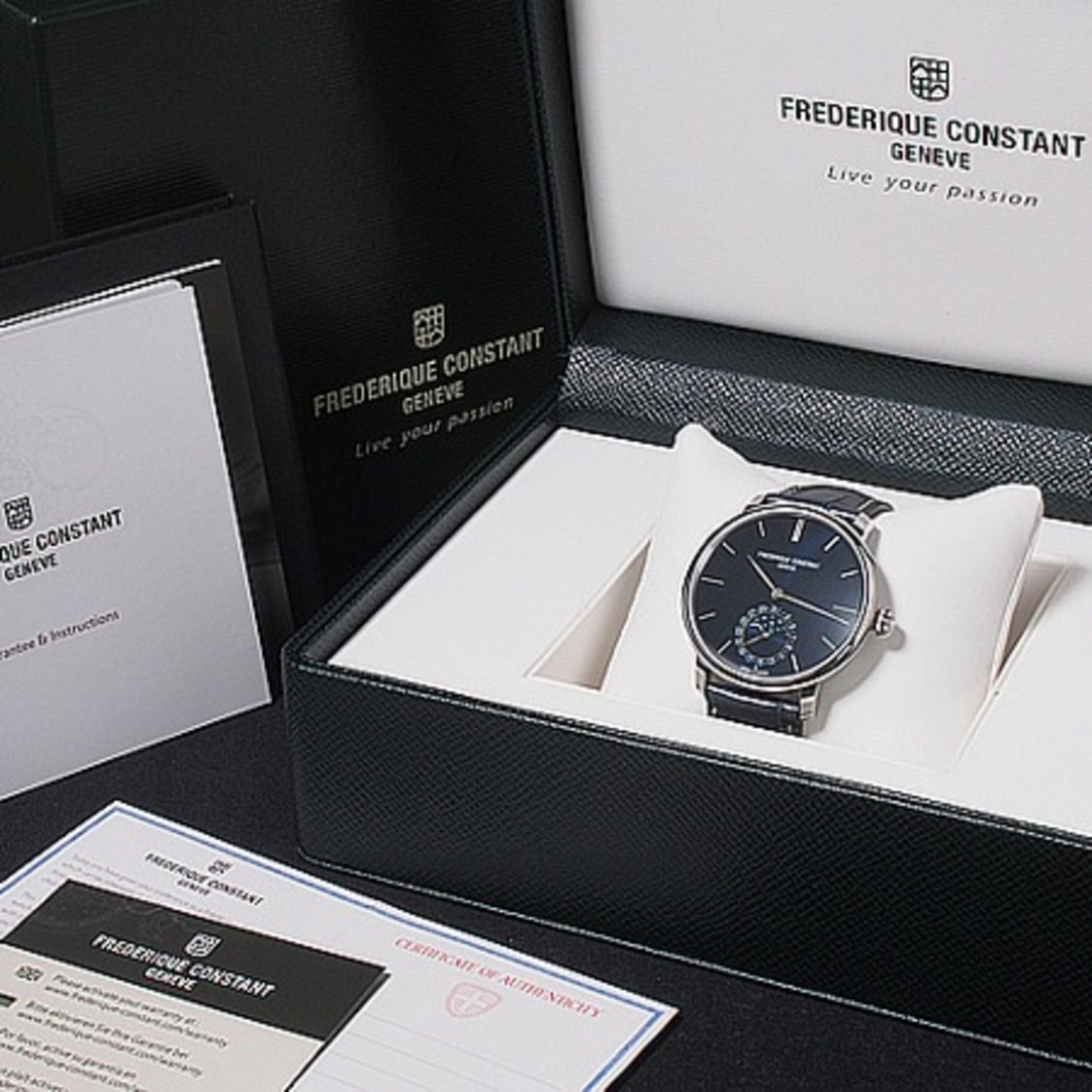 FREDERIQUE CONSTANT(フレデリックコンスタント)のフレデリックコンスタント FREDERIQUE CONSTANT スリムライン ムーンフェイズ マニュファクチュール FC-705N4S6 展示未使用品 メンズの時計(腕時計(アナログ))の商品写真