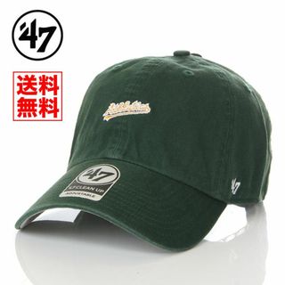 フォーティセブン(47 Brand)の【新品】47BRAND キャップ アスレチックス 帽子 緑 メンズ レディース(キャップ)