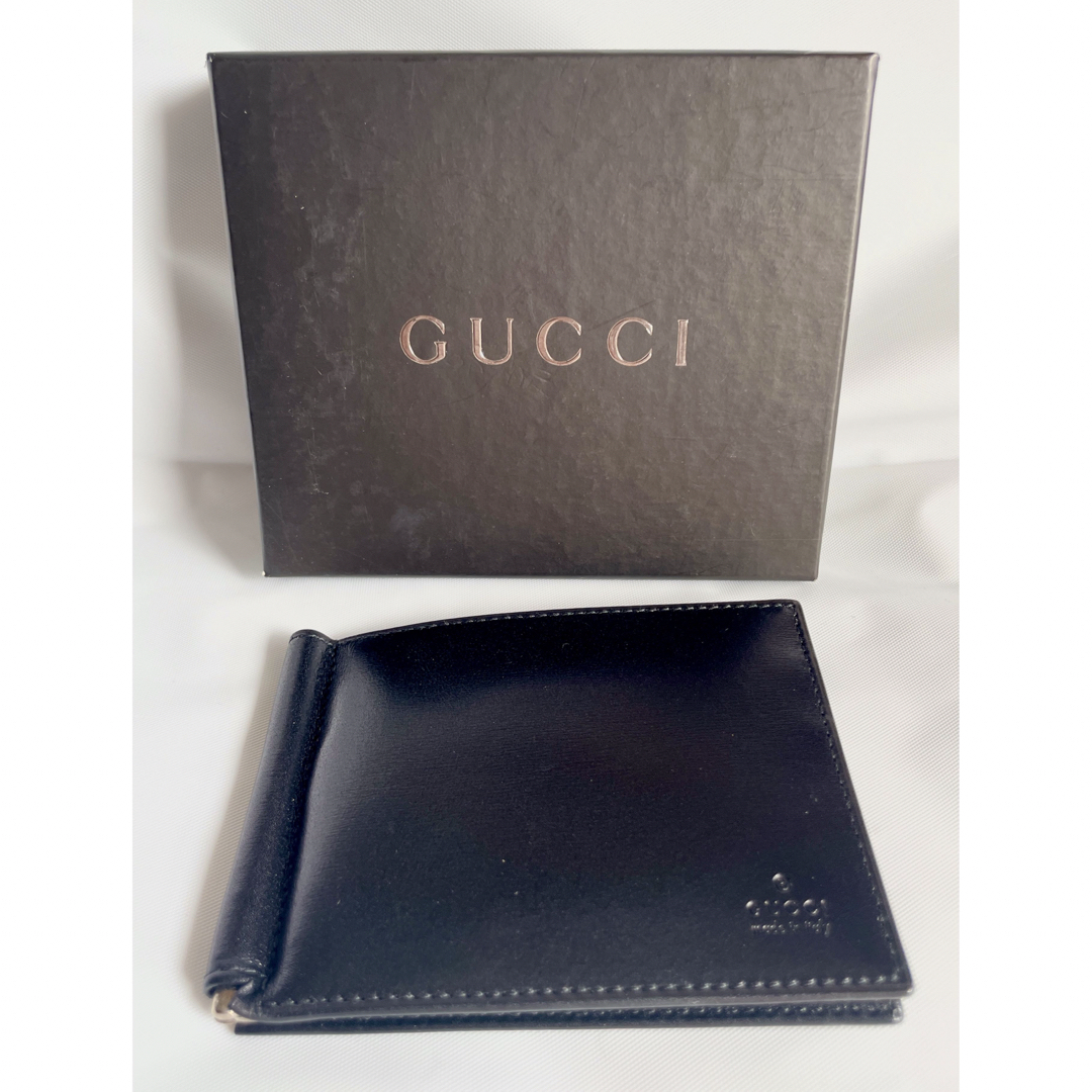 Gucci(グッチ)の新品未使用　GUCCI グッチ 二つ折りマネークリップ メンズのファッション小物(マネークリップ)の商品写真