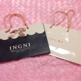 イング(INGNI)のINGNIショッパーセット(ショップ袋)