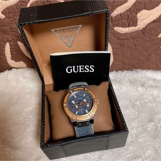 ゲス(GUESS)のGUESS デニムウォッチ⭐︎お値下げ⭐︎(腕時計)