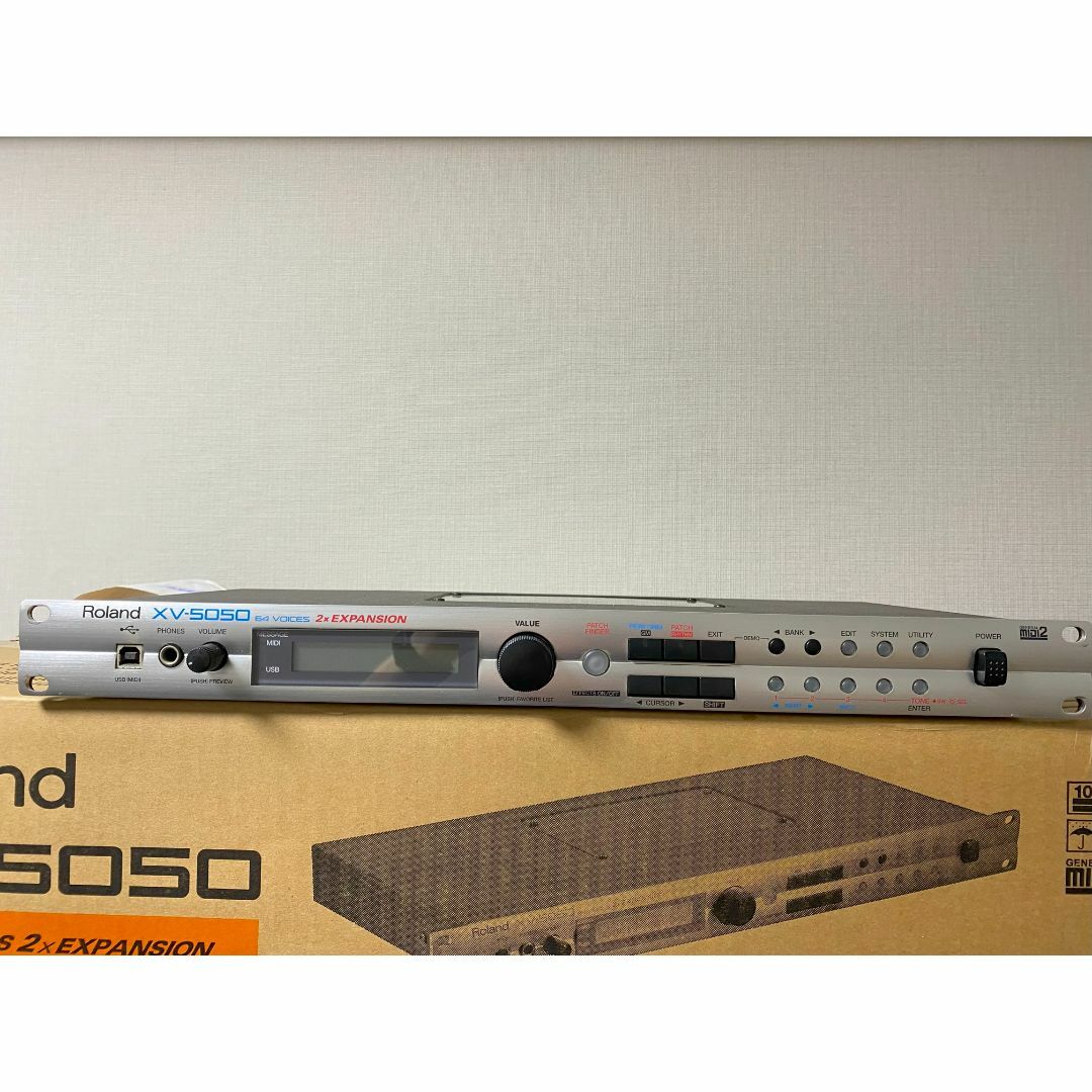 ★Roland XV-5050 音源モジュール 現状品　【送料込み、匿名配送】XV-5050付属品