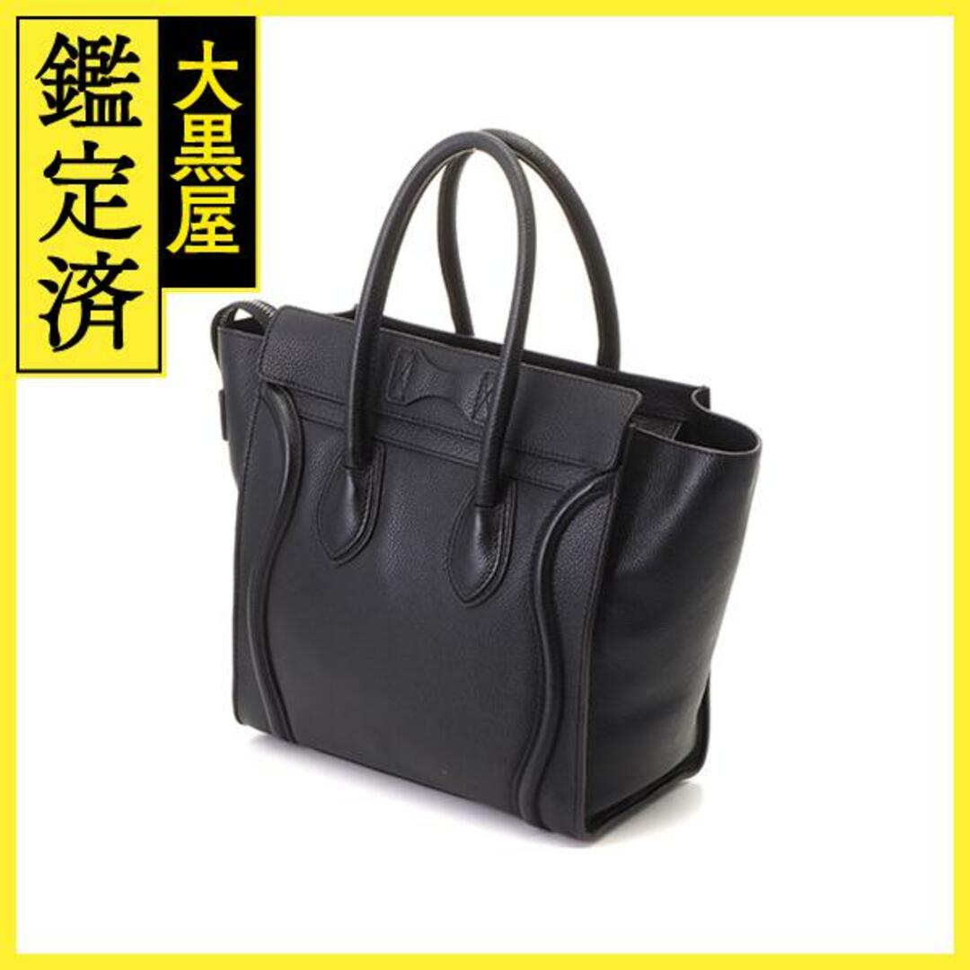 CELINE セリーヌ ラゲージ ミニショッパー  ブラックレディース