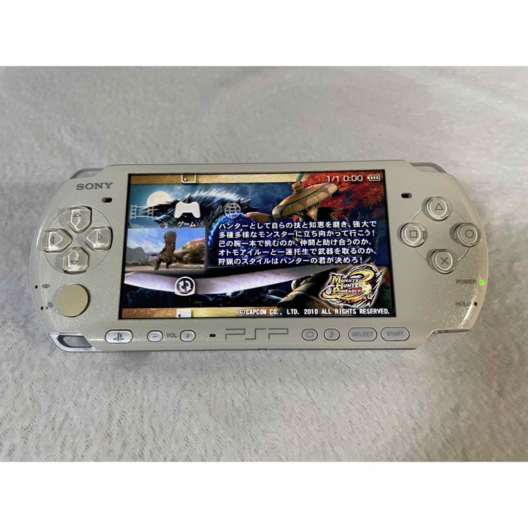 PlayStation Portable - ☆良品☆ PSP-3000 パールホワイトの通販 by