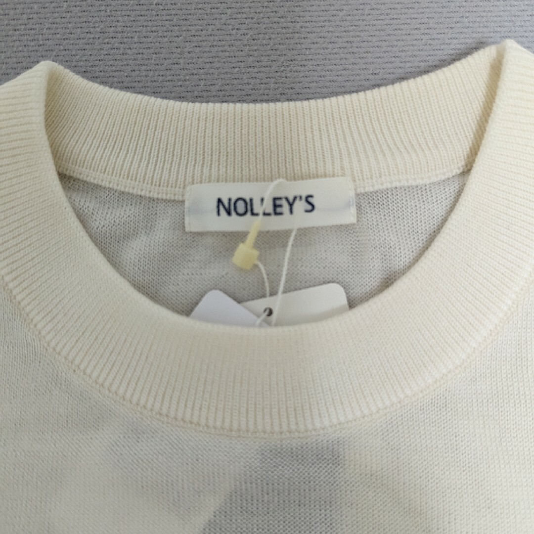 NOLLEY'S(ノーリーズ)の新品未使用✨【NOLLEY'S(ノーリーズ)】袖口フリルニット レディースのトップス(ニット/セーター)の商品写真