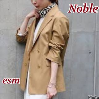 ノーブル(Noble)のNoble カルゼストレッチ テーラードジャケット(テーラードジャケット)