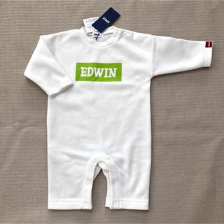 エドウィン(EDWIN)のEDWIN エドウィン　80cm  裏起毛カバーオール　新品(カバーオール)