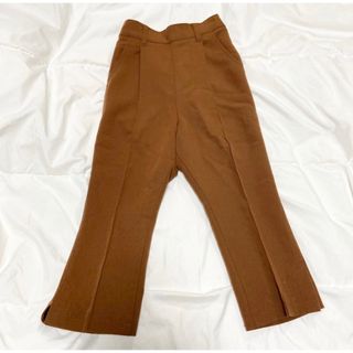 グローバルワーク(GLOBAL WORK)のグローバルワーク　タックパンツ　長ズボン　フル丈　タック　パンツ　子供服(パンツ/スパッツ)