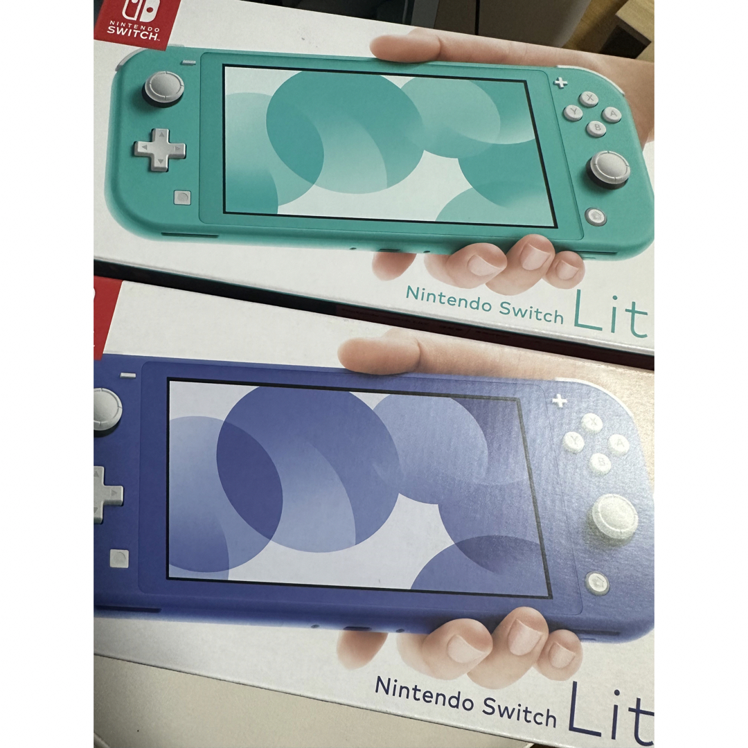 Nintendo Switch - ニンテンドースイッチライト ブルー＆ターコイズ ...