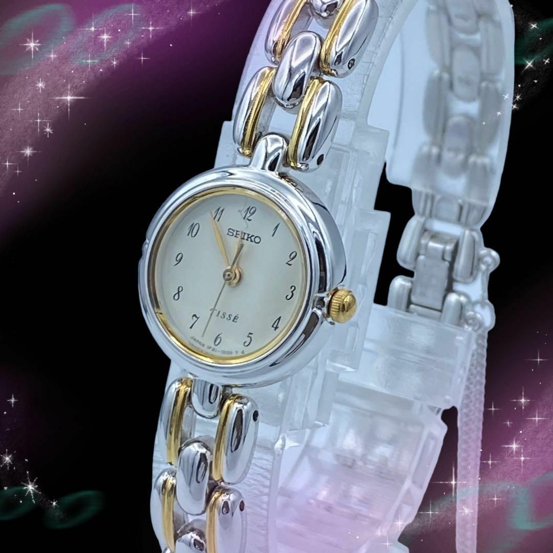 《超美品　稼動品》　セイコー　ティセ　防水　レディース腕時計　クォーツのサムネイル