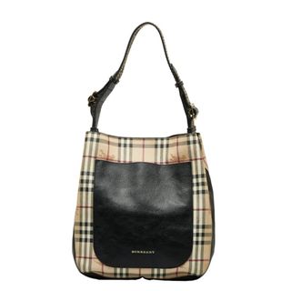 バーバリー(BURBERRY)のバーバリー ノバチェック シャドーホース ショルダーバッグ PVC レディース BURBERRY 【1-0119762】(ショルダーバッグ)