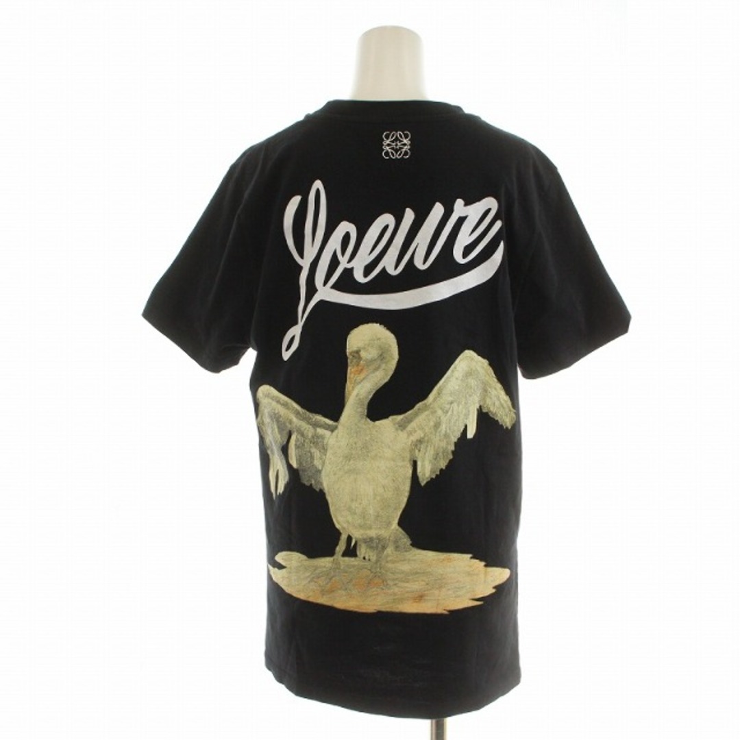 LOEWE(ロエベ)のロエベ Tシャツ 半袖 カットソー バッグプリント BIRD バード M 黒 レディースのトップス(Tシャツ(半袖/袖なし))の商品写真