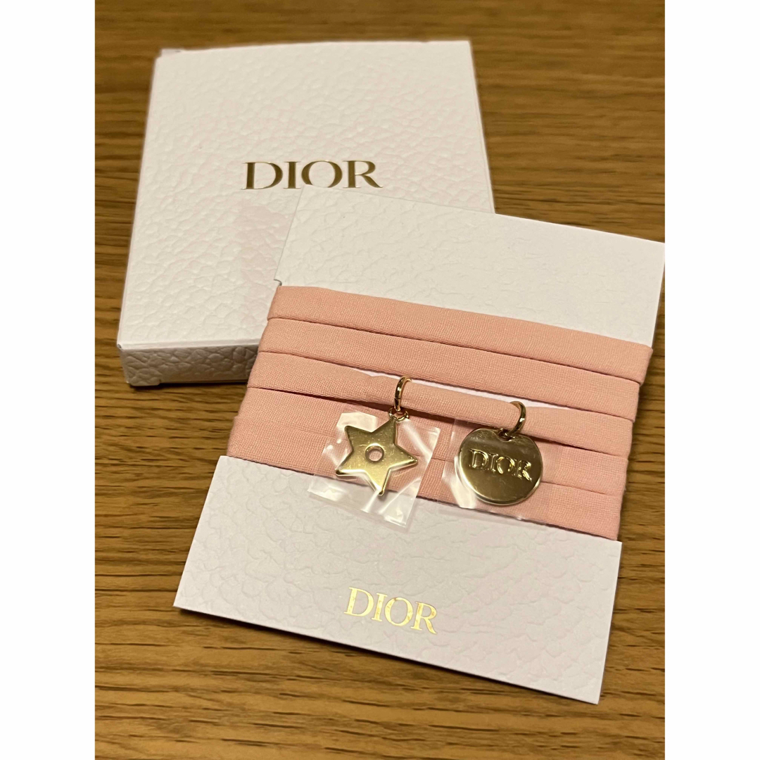 DIOR ディオール ノベルティ チャーム リボンブレスレット - ブレスレット