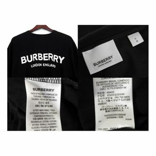 バーバリー BURBEERY ■ 20SS 【 Logo Print Cotton Tee 8026016 】 ロゴ プリント コットン 半袖 Tシャツ f19492