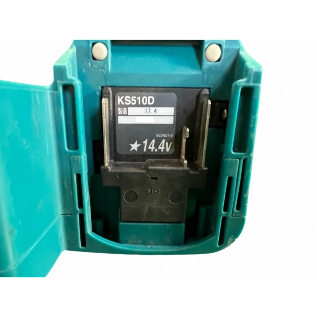 Makita(マキタ)の☆中古品☆makita マキタ 14.4V 125mm 充電式 防じんマルノコ KS510D 80823 自動車/バイクのバイク(工具)の商品写真