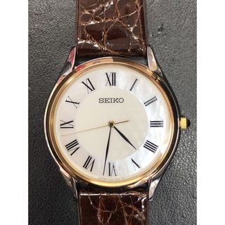 セイコー(SEIKO)の●【美品】SEIKO セイコー　8J41-0AJ0　革ベルト　メンズクォーツ(腕時計(アナログ))