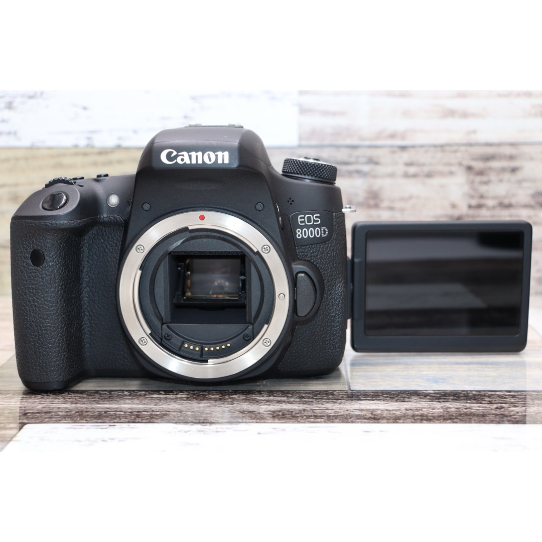 Canon - ⭐️レンズ2本⭐️Wi-Fi転送・自撮り◎⭐️キャノン EOS 8000D