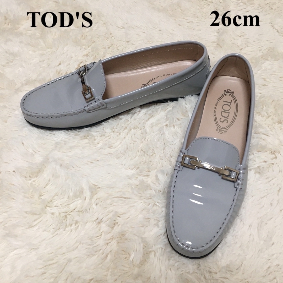 TOD'S - TOD'S トッズ ドライビングシューズ ローファー パテント