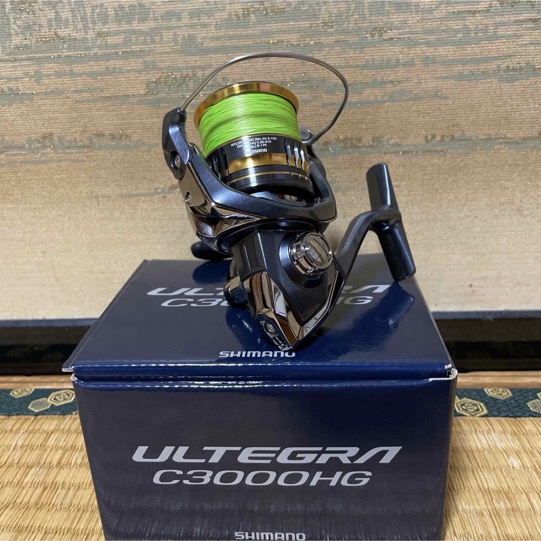 SHIMANO - シマノ 21アルテグラ C3000HG オマケPE付 中古美品 エギング