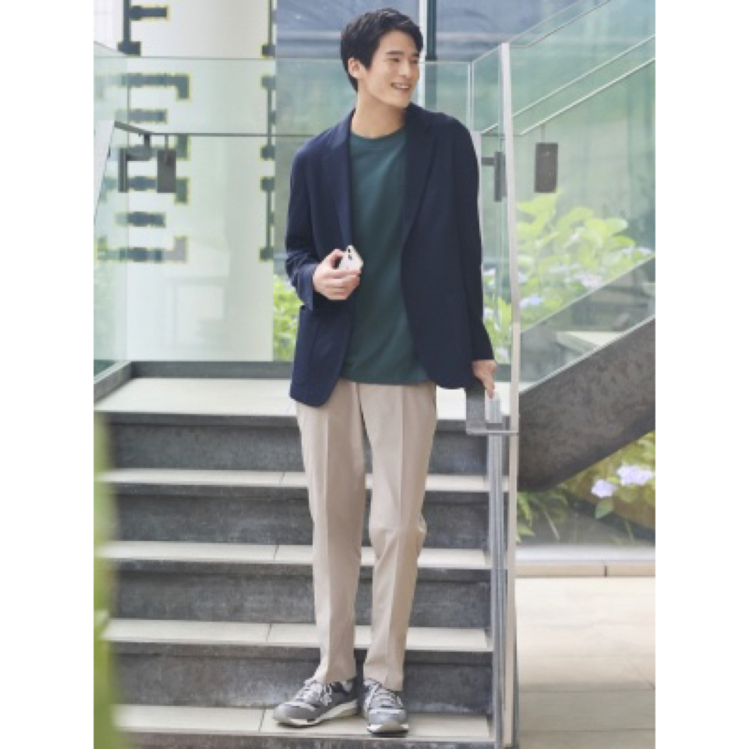 UNIQLO(ユニクロ)の新品　ユニクロ　感動パンツ2WAYストレッチ（コットンライク・丈85cm）w82 メンズのパンツ(スラックス)の商品写真