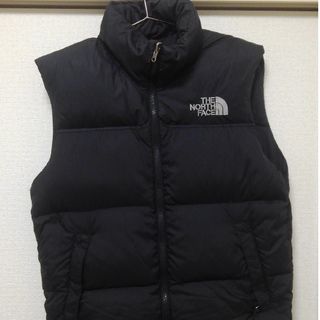 ノースフェイス(THE NORTH FACE) ダウンベスト(メンズ)（ブラック/黒色