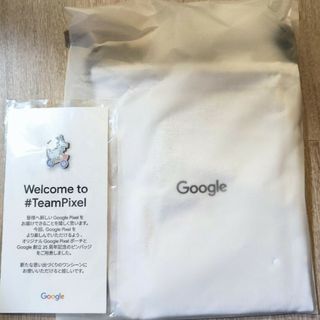 グーグル(Google)のgoogle ポーチ　ピンバッジ(ノベルティグッズ)