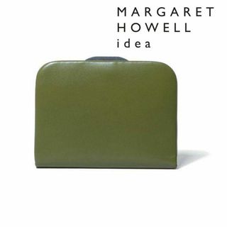 MARGARETHOWELLマーガレットハウエル　ライジア がま口財布　モカ