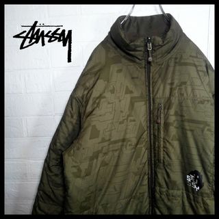 ステューシー(STUSSY)の《STUSSY(ステューシー)》00s'　リバーシブル 中綿ナイロンジャケット(ナイロンジャケット)