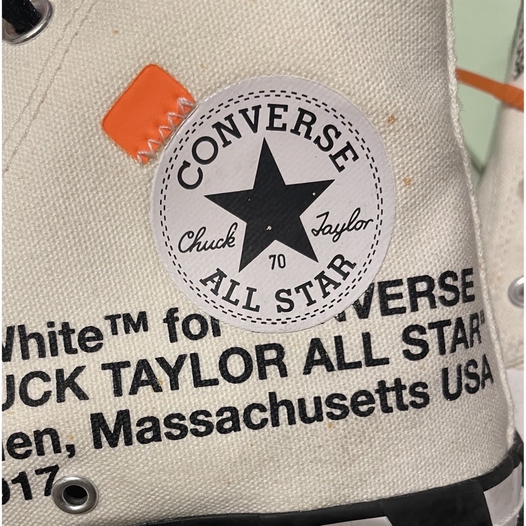 ALL STAR（CONVERSE）(オールスター)のいっくん様ConverseChuckTaylorAllStaroff-White メンズの靴/シューズ(スニーカー)の商品写真
