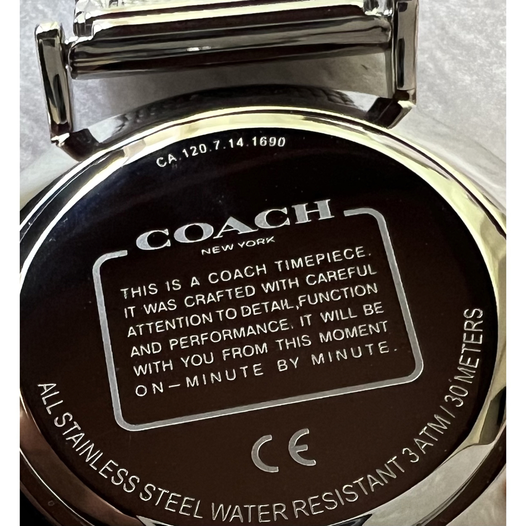 COACH(コーチ)の【COACH】コーチ　腕時計　※お値下げOK レディースのファッション小物(腕時計)の商品写真