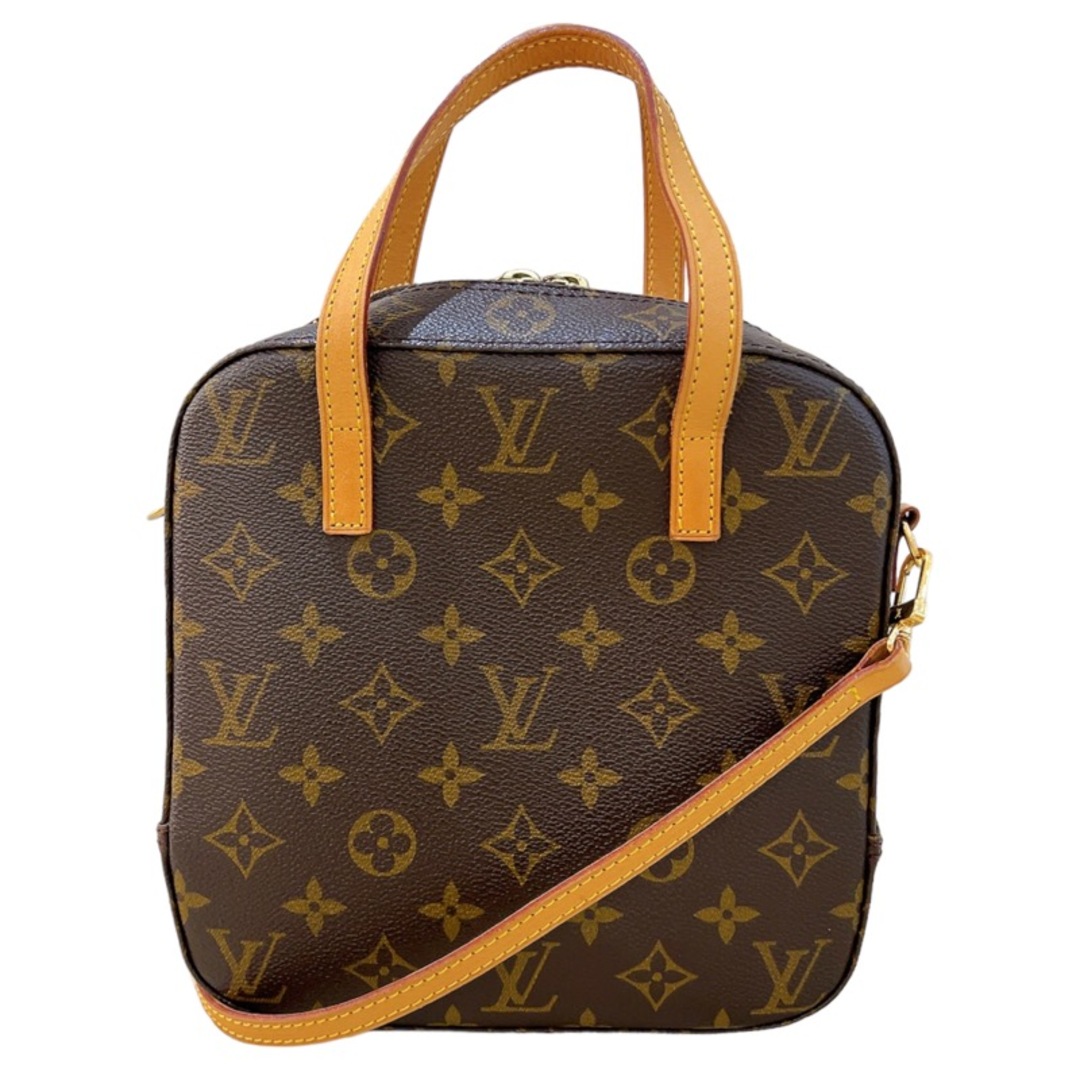 ルイ・ヴィトン LOUIS VUITTON スポンティーニ M47500 ブラウン　ゴールド金具 モノグラム レディース ハンドバッグ