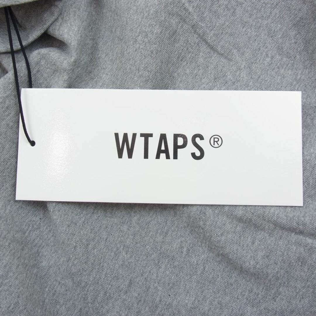 W)taps(ダブルタップス)のWTAPS ダブルタップス 21SS 211ATDT-CSM31 QB SS COTTON フットボール Tシャツ グレー系 03【極上美品】【中古】 メンズのトップス(シャツ)の商品写真