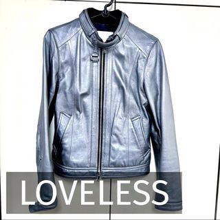 58cm着丈お値下げ中。美品　LOVELESS レザージャケット ライダースジャケット