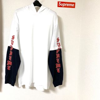 今なら送料無料 Supreme 22AW Intersia Tシャツ L ストリート ホワイト