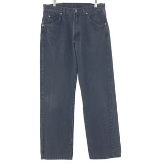 ラングラー(Wrangler)の古着 ラングラー Wrangler ブラックジーンズ デニムパンツ メンズw33 /taa000880(デニム/ジーンズ)