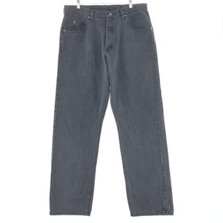 ラングラー(Wrangler)の古着 ラングラー Wrangler ブラックジーンズ デニムパンツ メンズw36 /taa000778(デニム/ジーンズ)