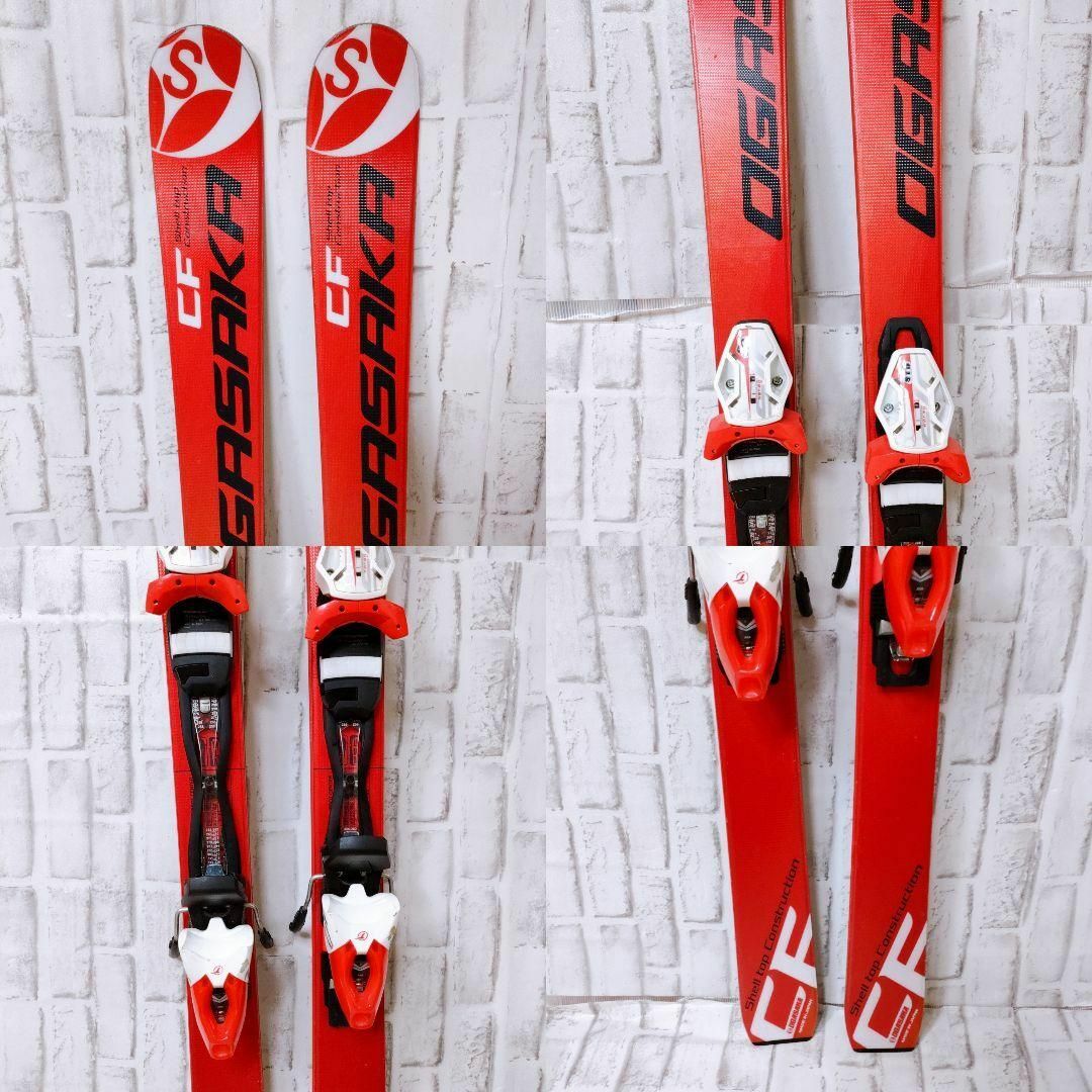 OGASAKA - 【良品】OGASAKA CF 160cm チロリア SLR10 スキー板 初心者