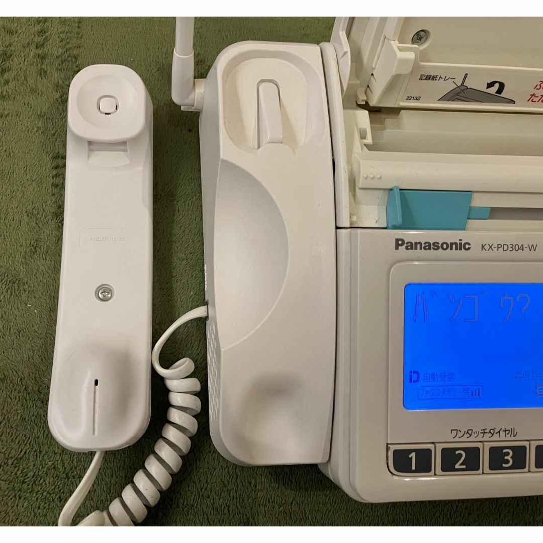 Panasonic(パナソニック)のPanasonic　パナソニック　電話　KX-PD304DL　FAX　子機付き スマホ/家電/カメラの生活家電(その他)の商品写真