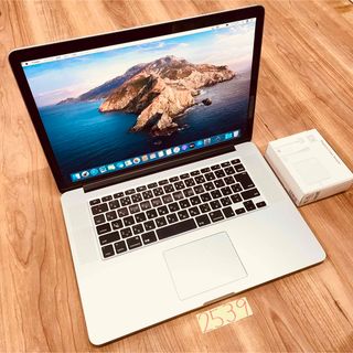 マック(Mac (Apple))のMacBook pro retina 15インチ Late2013 上位モデル(ノートPC)