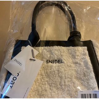 snidel 新品タグ付 キャンバスロゴバッグ