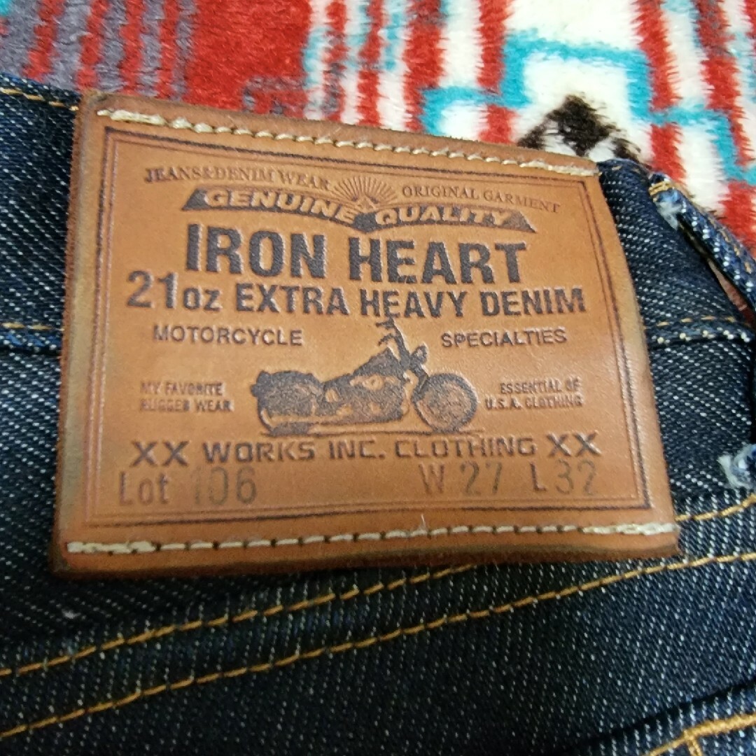 IRON HEART♡デニムジーンズW27