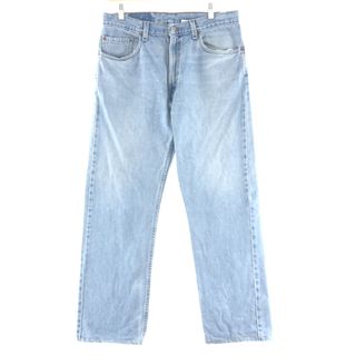 リーバイス(Levi's)の古着 リーバイス Levi's 505 REGULAR FIT STRAIGHT LEG テーパードデニムパンツ USA製 メンズw34 /taa000698(デニム/ジーンズ)