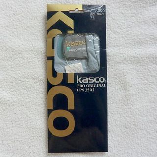 キャスコ(Kasco)のkasco PRO ORIGINAL ゴルフグローブ 水色 22サイズ 洋革(その他)