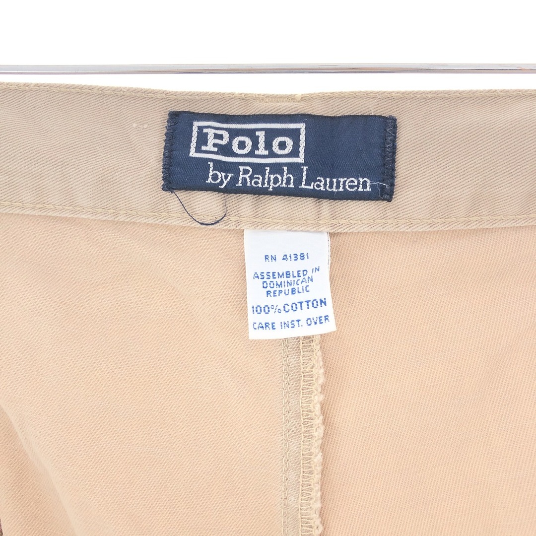 Ralph Lauren(ラルフローレン)の古着 ラルフローレン Ralph Lauren POLO by Ralph Lauren ツータック チノパンツ メンズw37 /taa000622 メンズのパンツ(チノパン)の商品写真