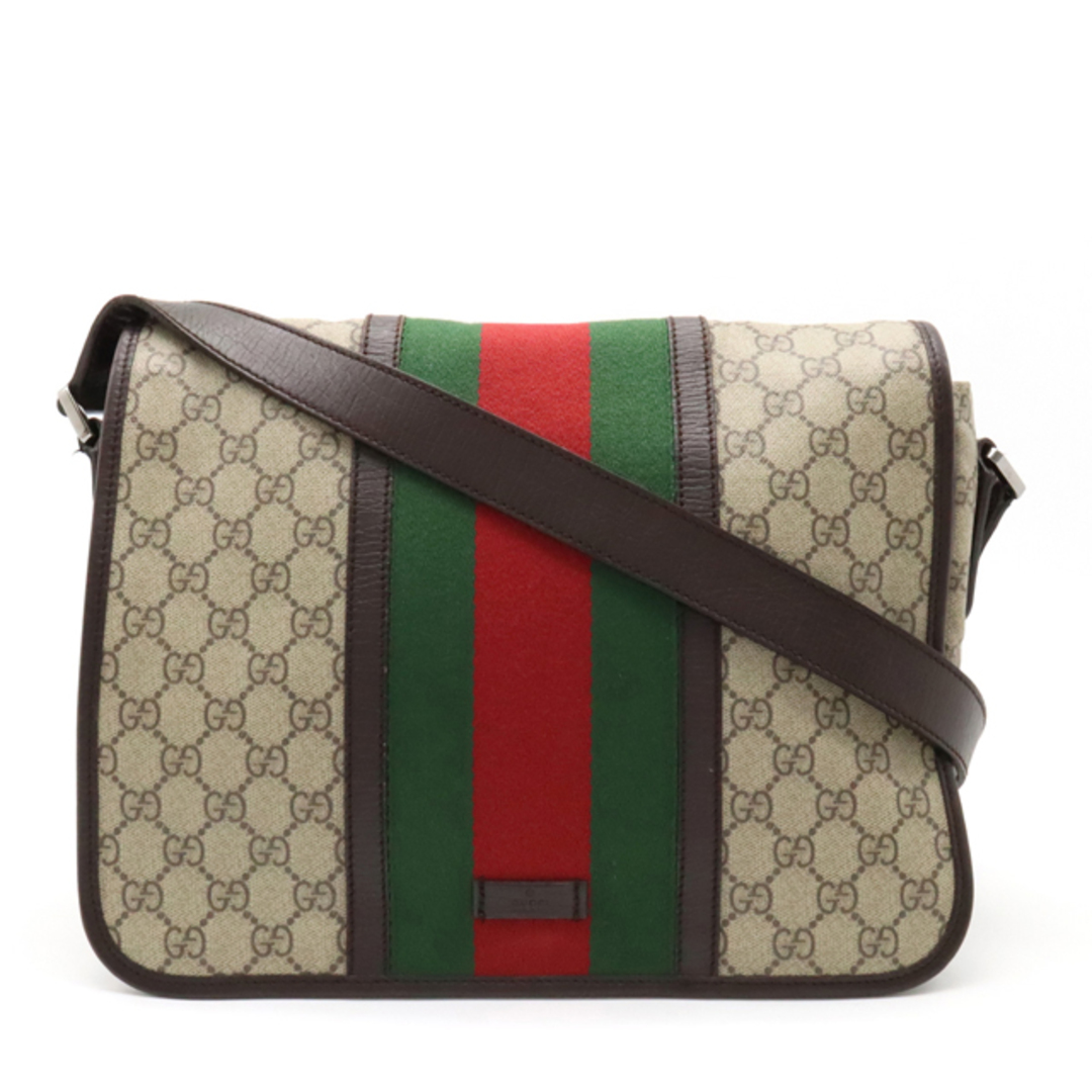 Gucci - グッチ GGスプリーム シェリーライン メッセンジャー