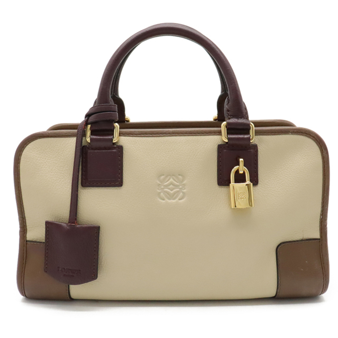LOEWE - ロエベ アマソナ28 トリコロール ハンドバッグ (12370447)の